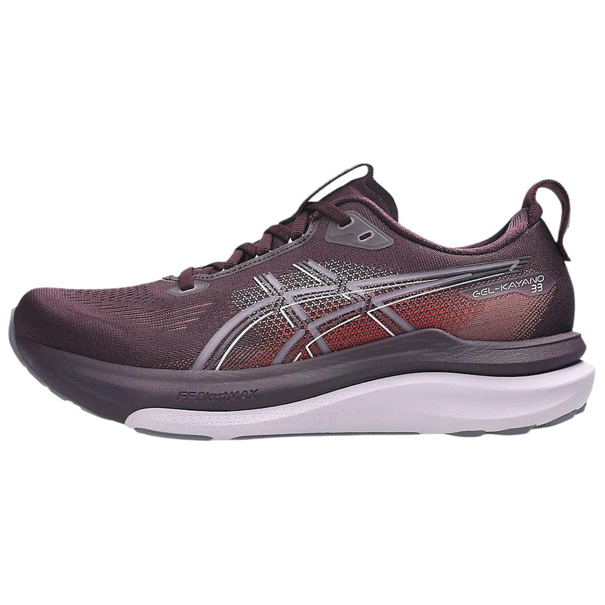 ASICS GEL-KAYANO 33 Purple Running Sneakers | Lightweight Low-Top Trainers for Men & Women