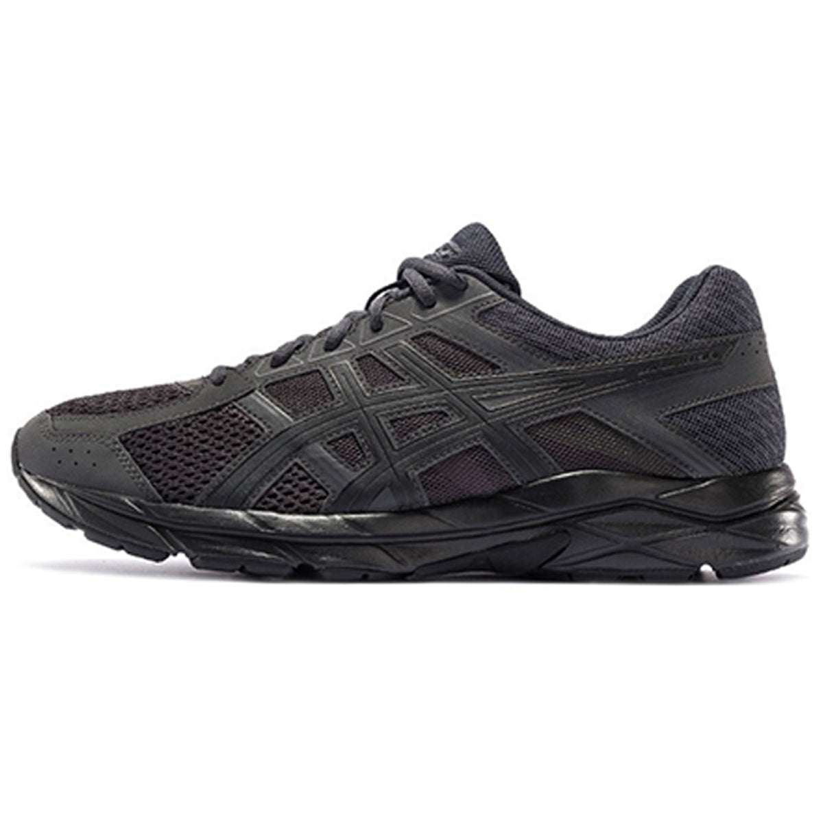 ASICS Gel-Contend 4 Black Running Sneakers | Lightweight Low-Top Trainers for Men & Women