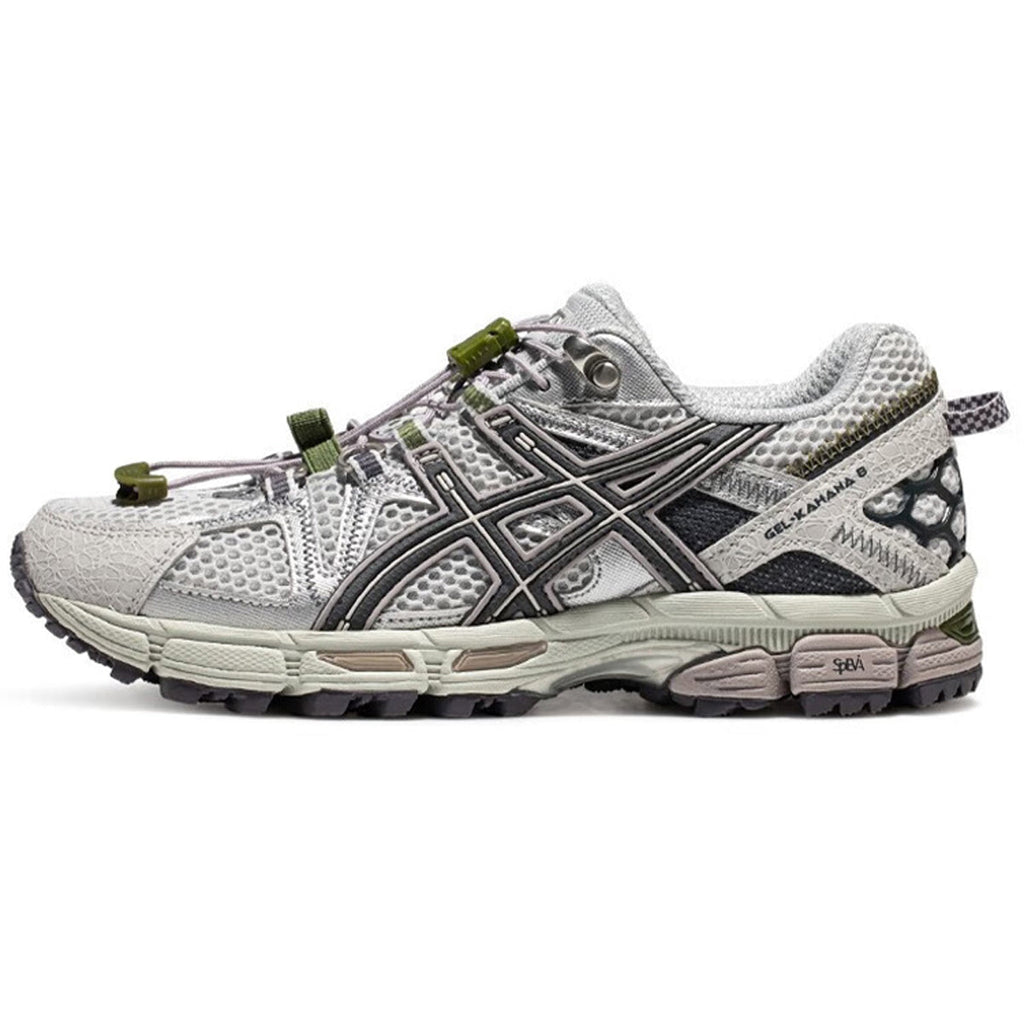 ASICS Gel-Kahana 8 Grey Running Sneakers | Lightweight Low-Top Trainers for Men & Women