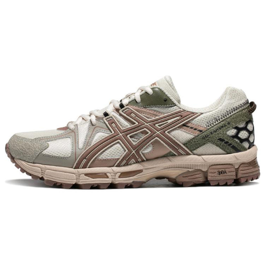 ASICS Gel-Kahana 8 Grey Red Running Sneakers | Lightweight Low-Top Trainers for Men & Women