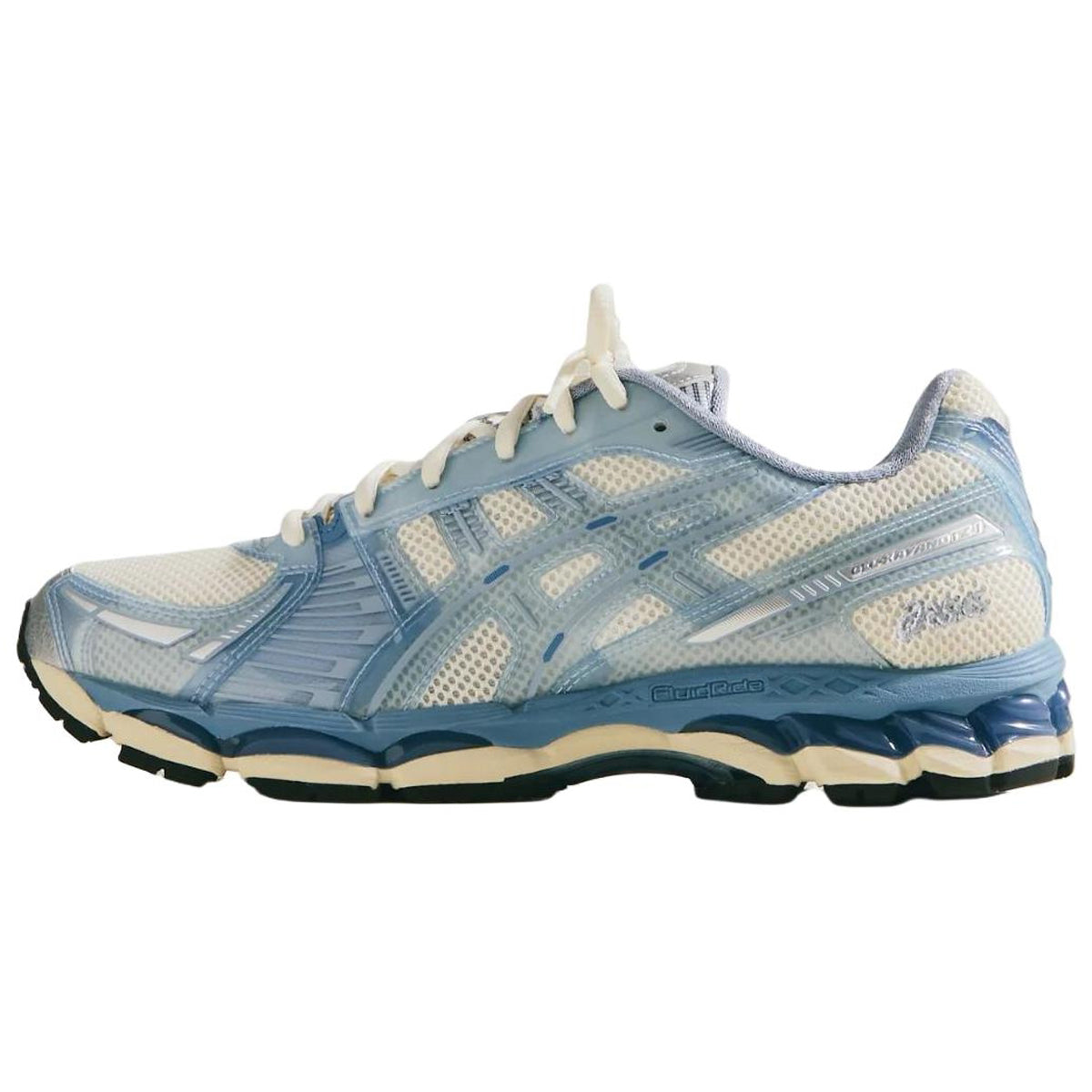 ASICS GEL-Kayano 12.1 Lake Blue Running Sneakers | Lightweight Low-Top Trainers for Men & Women
