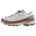 Salomon XT-6 Unisex Lifestyle Shoes ¨C White, Grey & Red