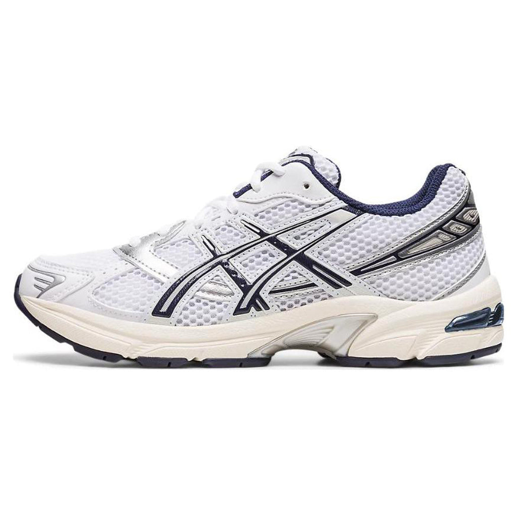 ASICS Gel-1130 White Black Running Sneakers | Lightweight Low-Top Trainers for Men & Women
