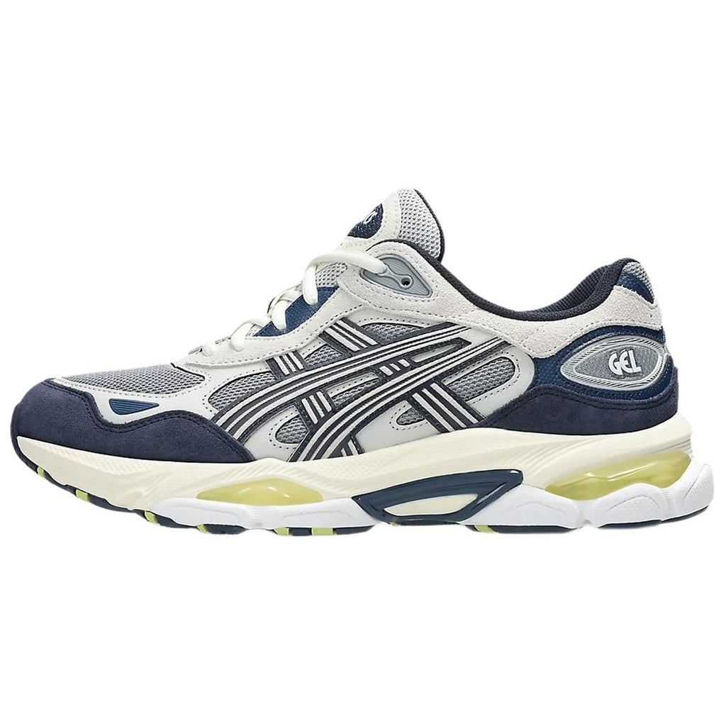 ASICS GEL-NYC 2.0 Grey Running Sneakers | Lightweight Low-Top Trainers for Men & Women