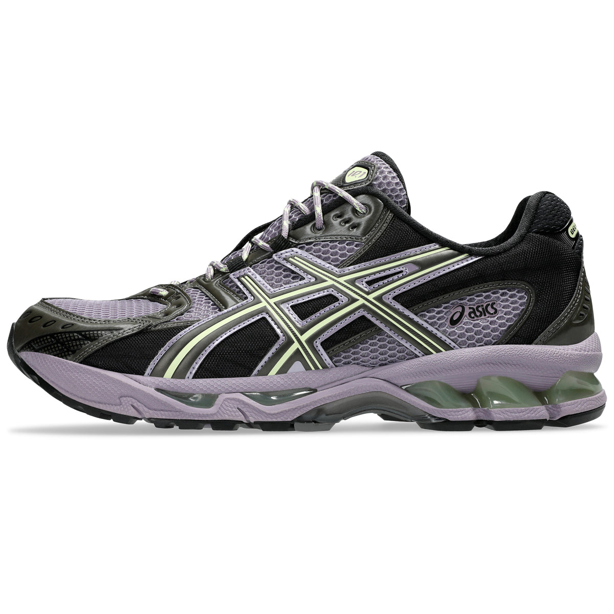 ASICS GEL-Nimbus 10.1 Black Purple Running Sneakers | Lightweight Low-Top Trainers for Men & Women
