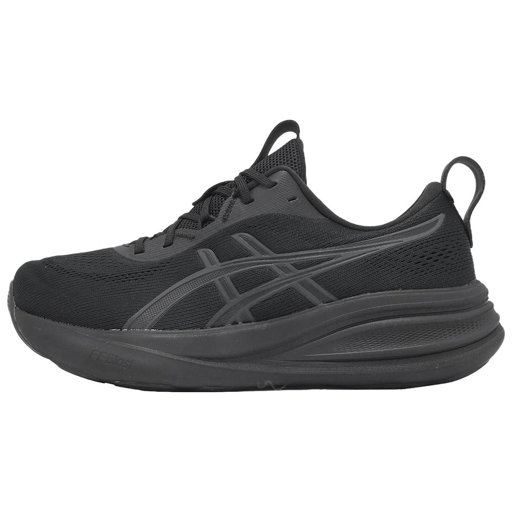 ASICS Sneakers Black Running Sneakers | Lightweight Low-Top Trainers for Men & Women