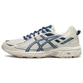 ASICS Sneakers White Blue Running Sneakers | Lightweight Low-Top Trainers for Men & Women