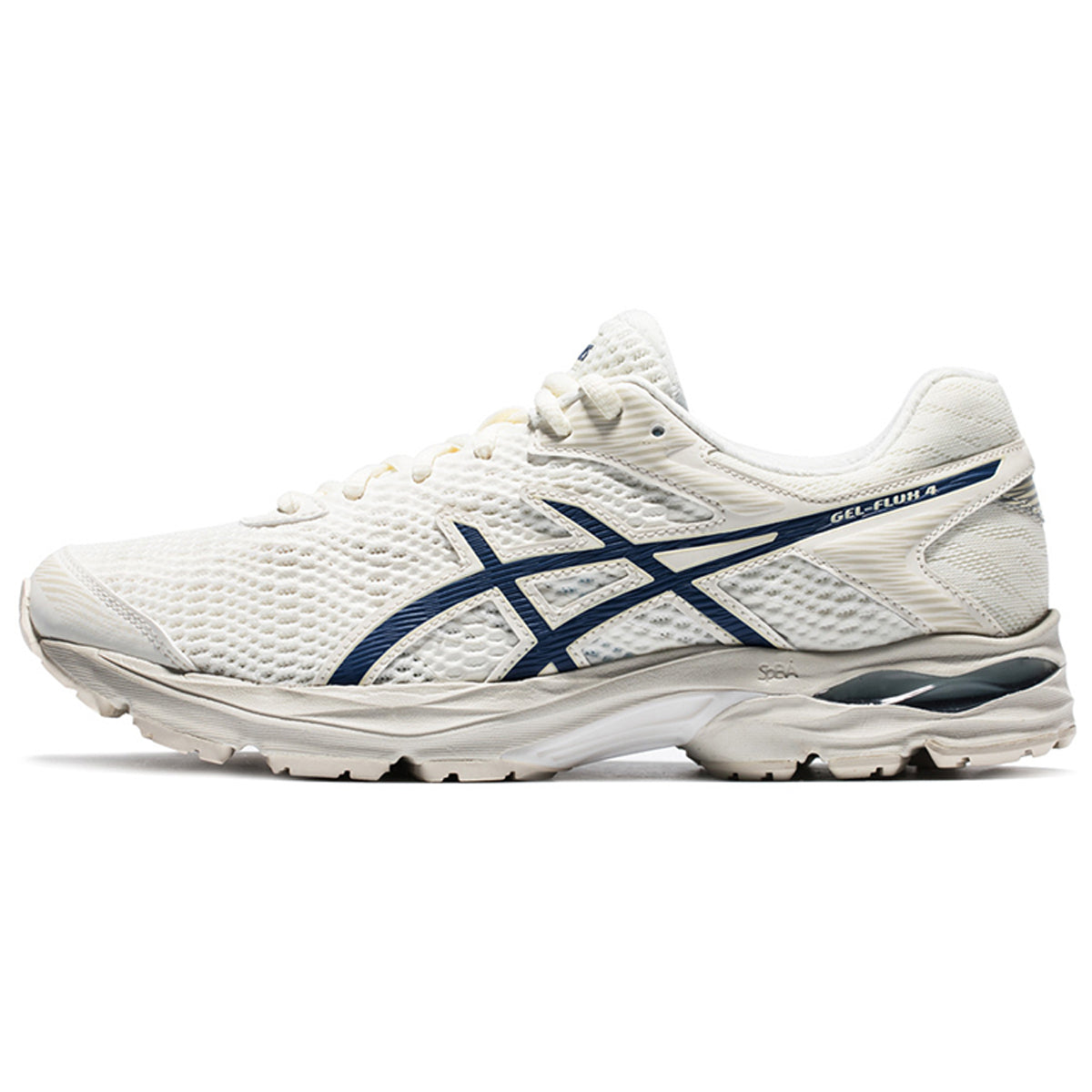ASICS Gel-Flux 4 Beige Running Sneakers | Lightweight Low-Top Trainers for Men & Women