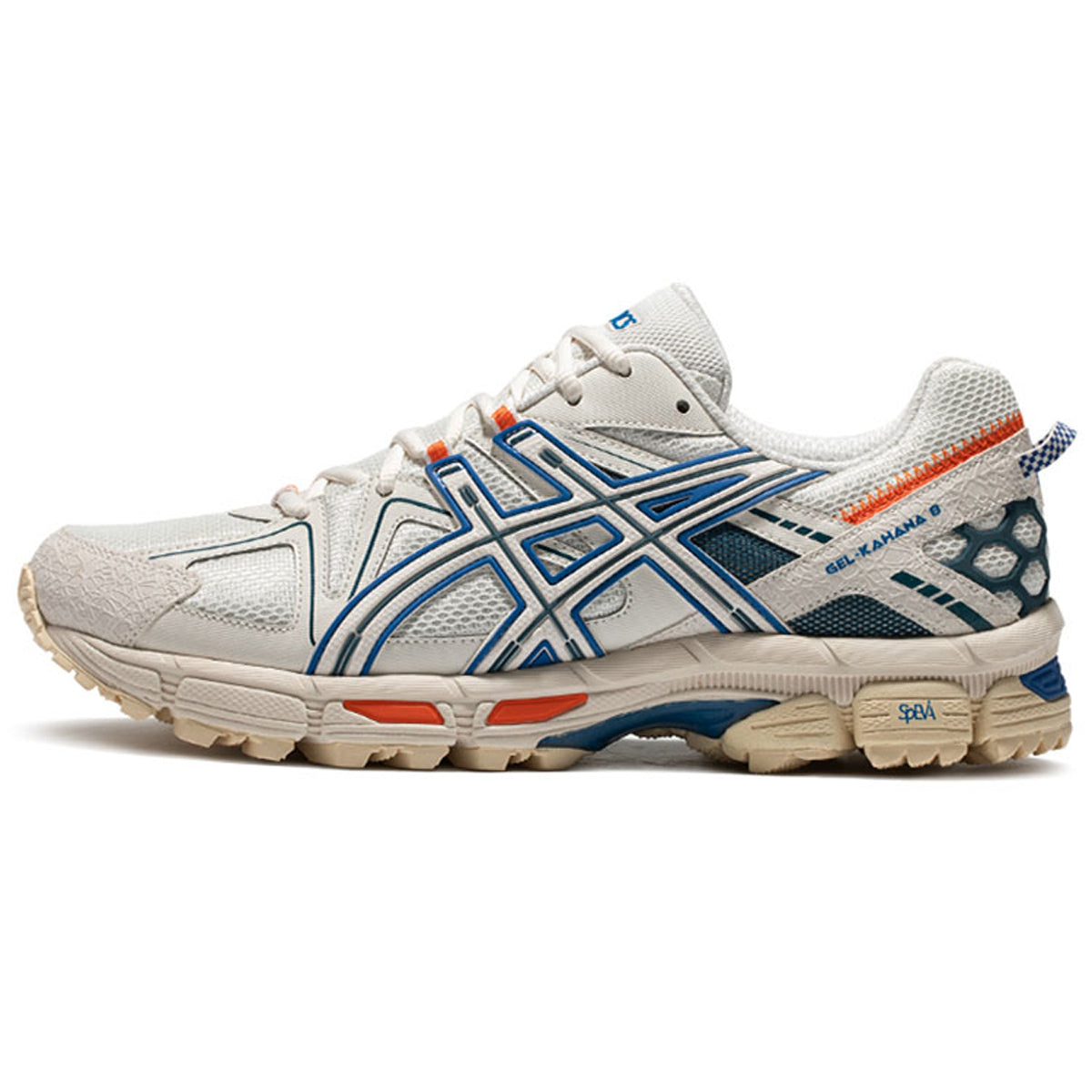 ASICS Gel-Kahana 8 Brown Blue Running Sneakers | Lightweight Low-Top Trainers for Men & Women