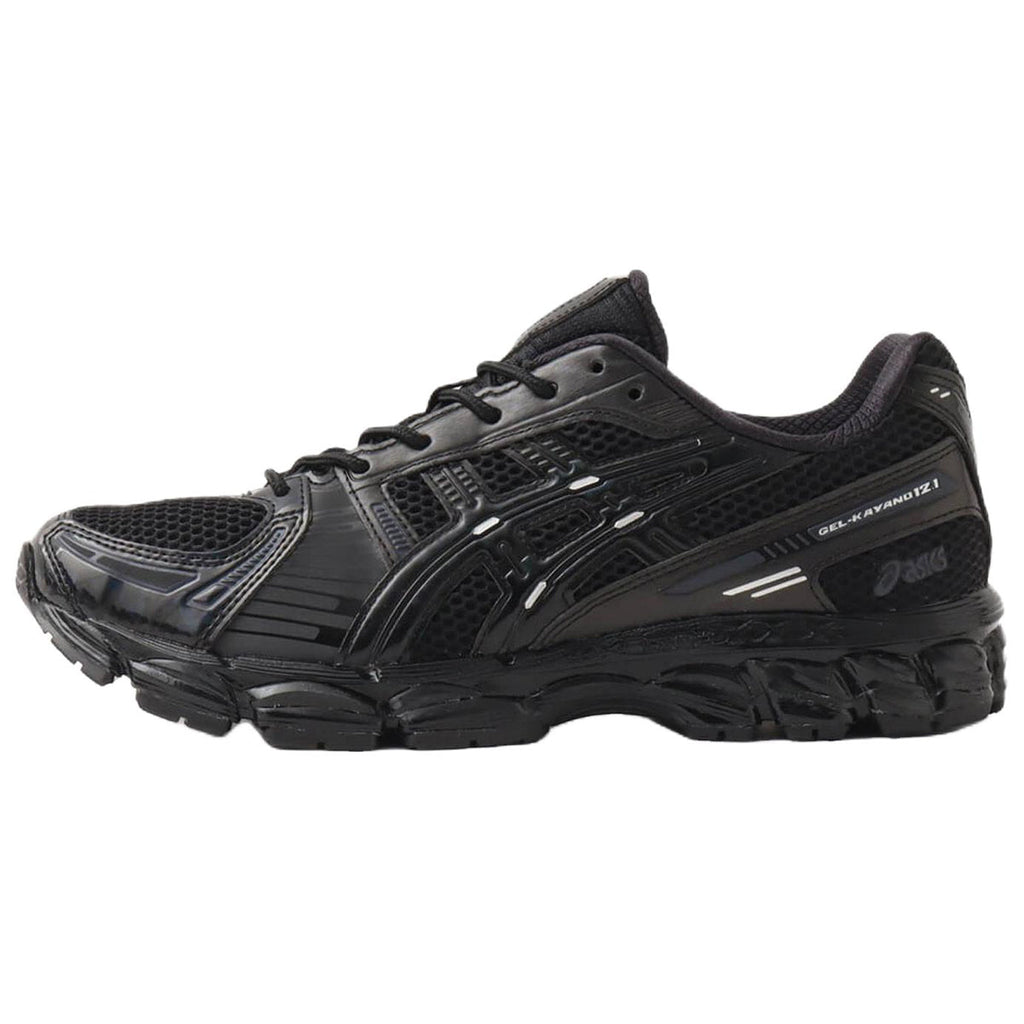 ASICS GEL-Kayano 12.1 Black Running Sneakers | Lightweight Low-Top Trainers for Men & Women