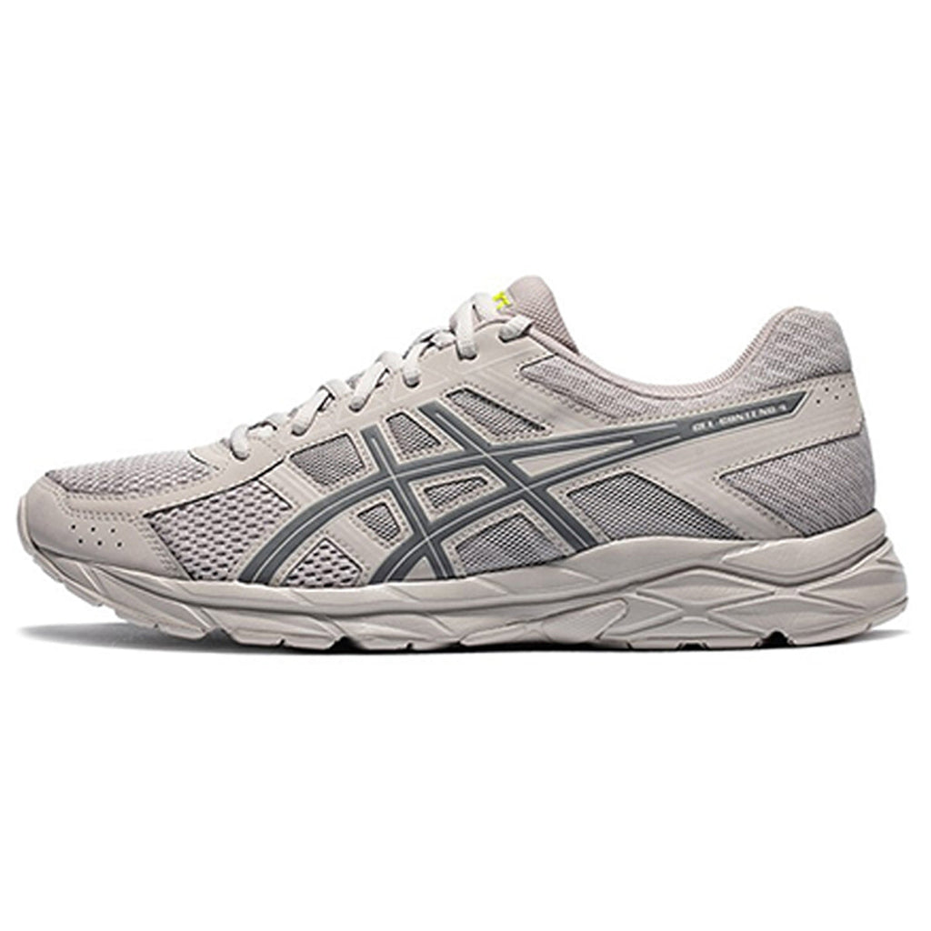ASICS Gel-Contend 4 Grey Blue Running Sneakers | Lightweight Low-Top Trainers for Men & Women