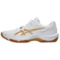 ASICS COURT CONTROL FF 4 White Orange Running Sneakers | Lightweight Low-Top Trainers for Men & Women
