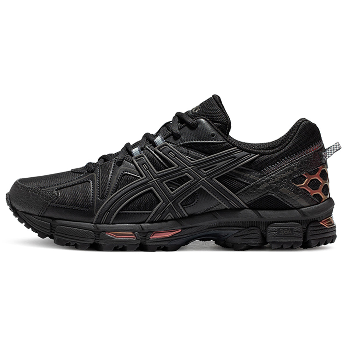 ASICS Gel-Kahana 8 Black Running Sneakers | Lightweight Low-Top Trainers for Men & Women