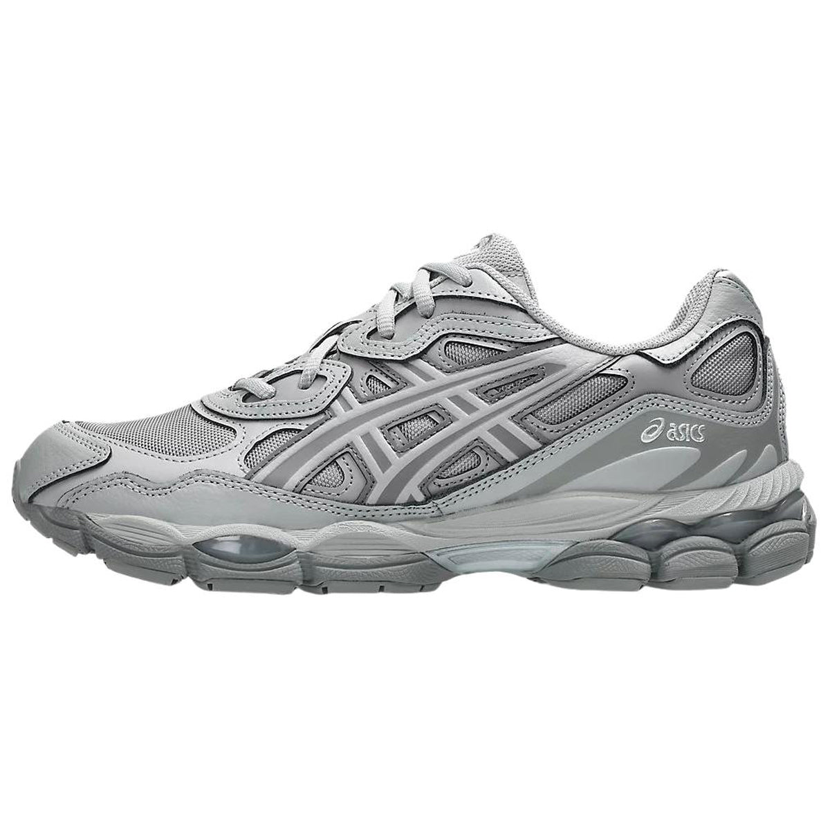 ASICS GEL-NYC Grey Running Sneakers | Lightweight Low-Top Trainers for Men & Women