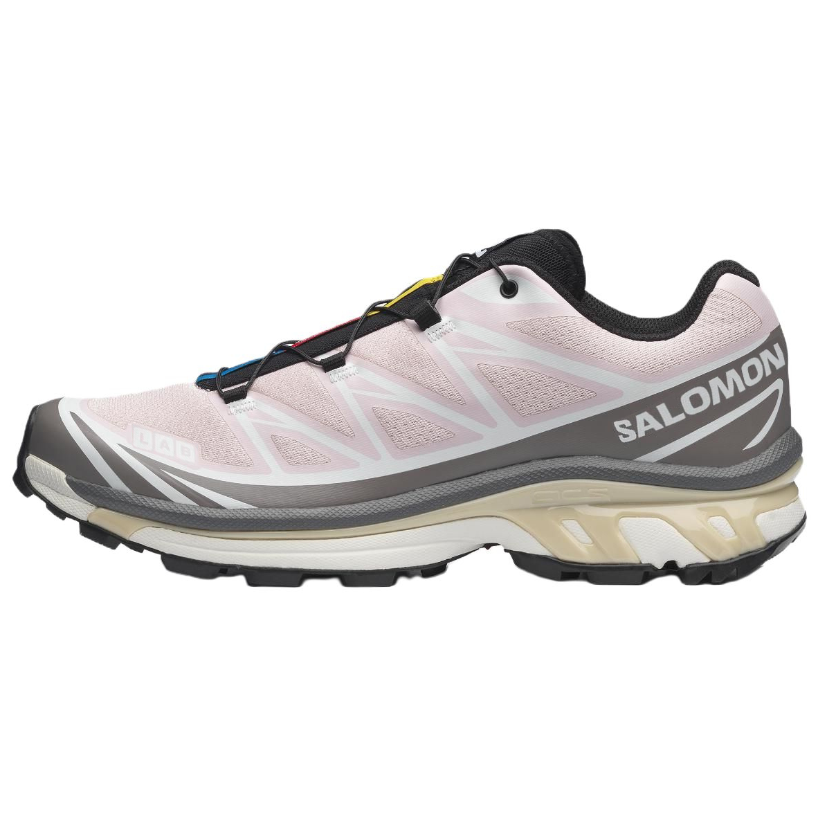 Salomon XT-6 Unisex Lifestyle Shoes ¨C Pink & White