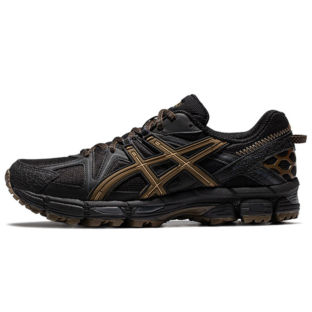 ASICS Gel-Kahana 8 Black Brown Running Sneakers | Lightweight Low-Top Trainers for Men & Women