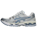 ASICS Gel-Kayano 14 White Blue Running Sneakers | Lightweight Low-Top Trainers for Men & Women