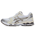 ASICS Gel-Kayano 14 White Running Sneakers | Lightweight Low-Top Trainers for Men & Women