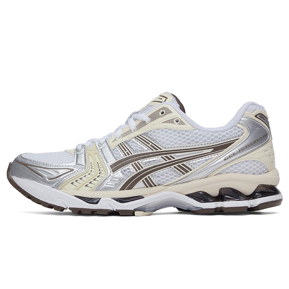ASICS Gel-Kayano 14 White Running Sneakers | Lightweight Low-Top Trainers for Men & Women