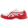 ASICS Sneakers Red White Running Sneakers | Lightweight Low-Top Trainers for Men & Women