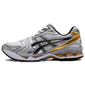ASICS Gel-Kayano 14 Gold Silver Black Running Sneakers | Lightweight Low-Top Trainers for Men & Women