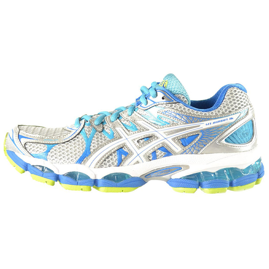 ASICS Sneakers Blue Silver Running Sneakers | Lightweight Low-Top Trainers for Men & Women