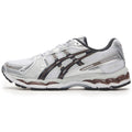 ASICS GEL-Kayano 12.1 White Brown Running Sneakers | Lightweight Low-Top Trainers for Men & Women