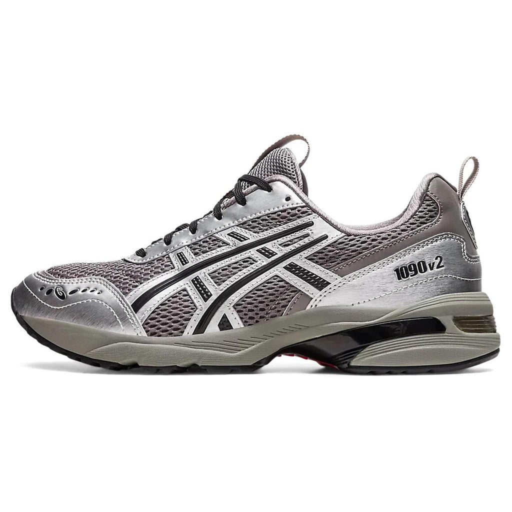 ASICS Sneakers Grey Black Running Sneakers | Lightweight Low-Top Trainers for Men & Women