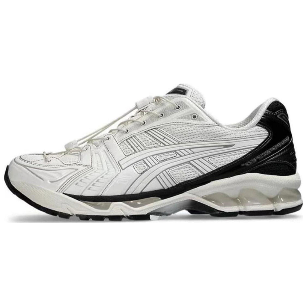 ASICS Gel-Kayano 14 White Black Running Sneakers | Lightweight Low-Top Trainers for Men & Women