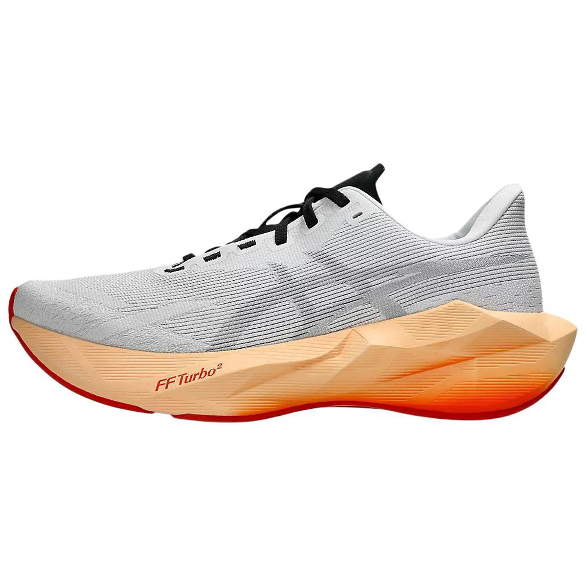 ASICS NOVABLAST 6 White Orange Running Sneakers | Lightweight Low-Top Trainers for Men & Women