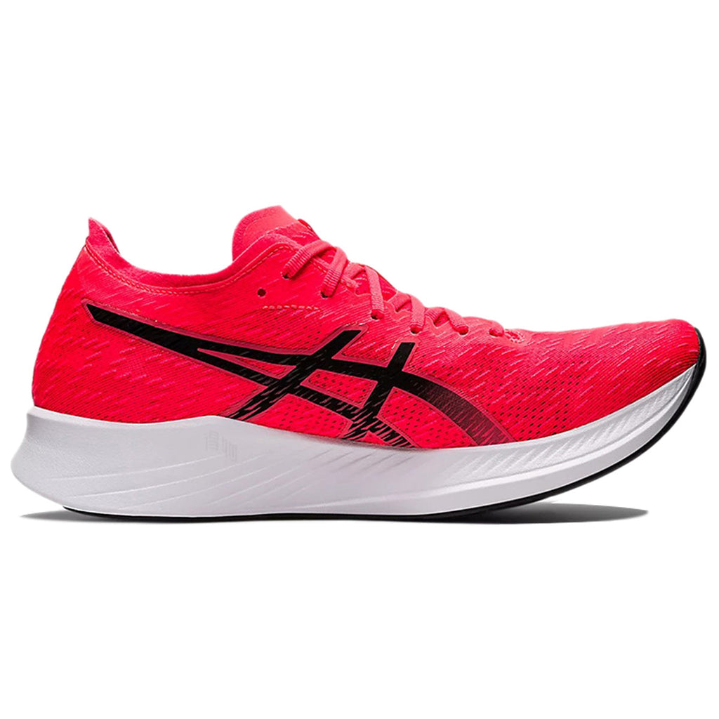 ASICS Magic Speed 1.0 Red Black Running Sneakers | Lightweight Low-Top Trainers for Men & Women