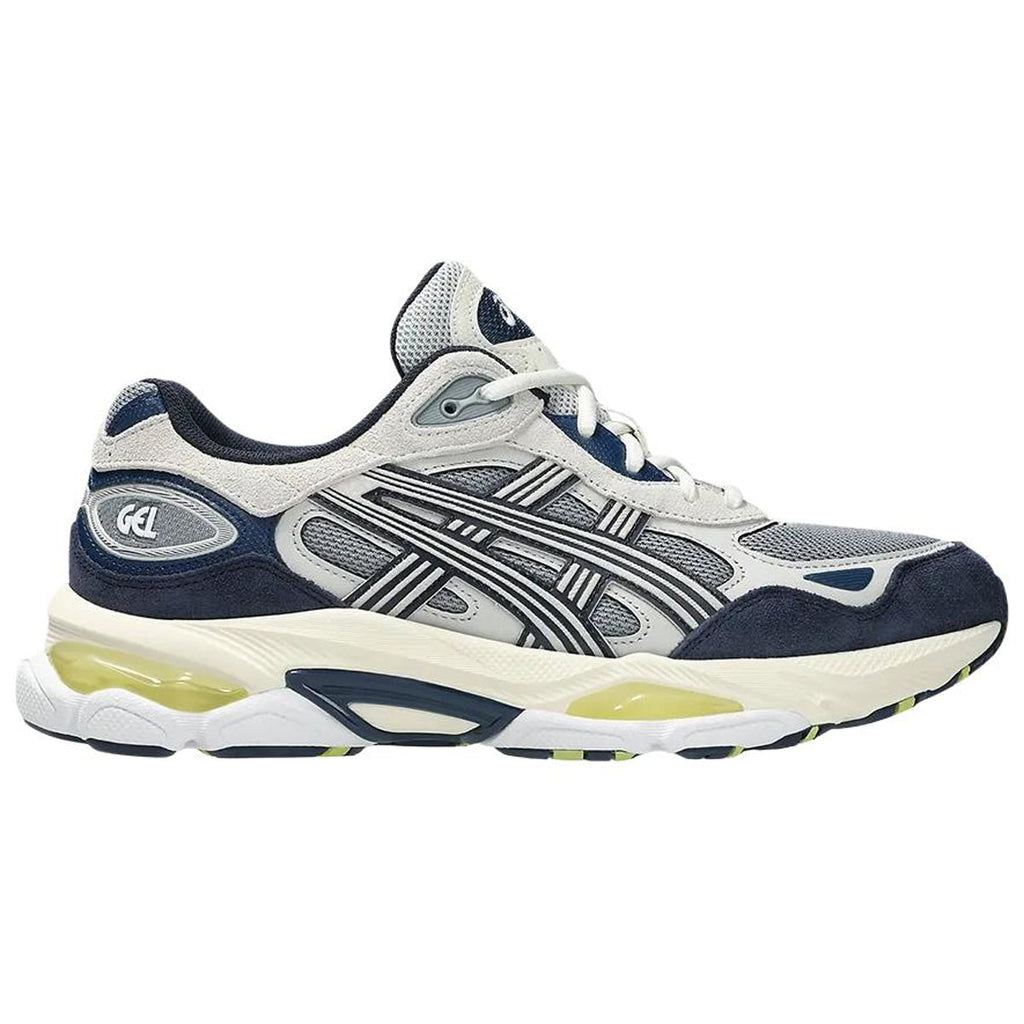 ASICS GEL-NYC 2.0 Grey Running Sneakers | Lightweight Low-Top Trainers for Men & Women