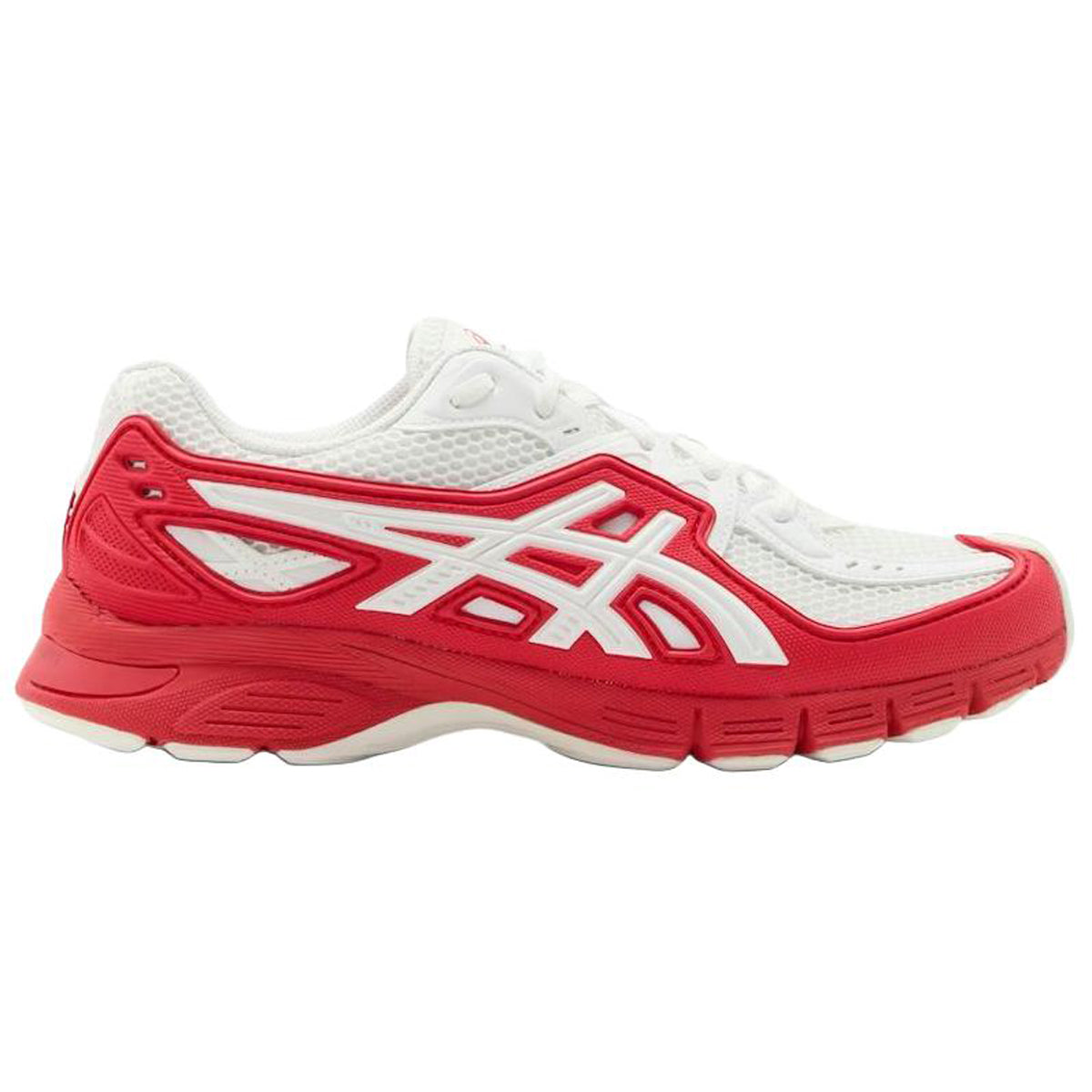 ASICS Sneakers Red White Running Sneakers | Lightweight Low-Top Trainers for Men & Women