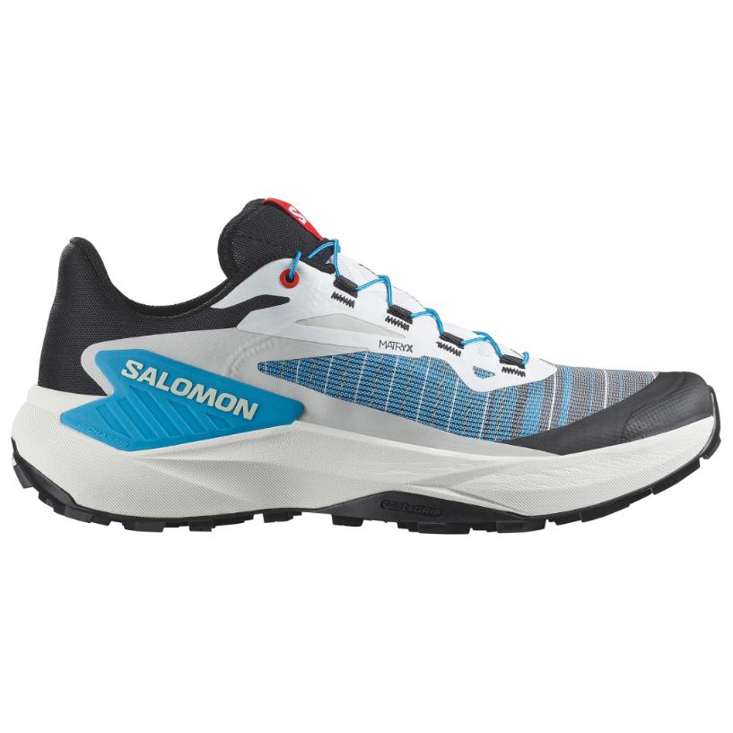 Salomon Genesis Unisex Trail Running Shoes ¨C White & Blue
