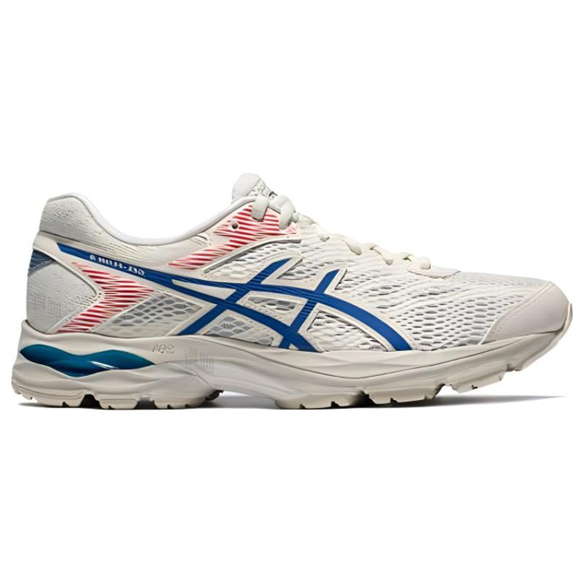 ASICS Gel-Flux 4 Beige Blue Running Sneakers | Lightweight Low-Top Trainers for Men & Women