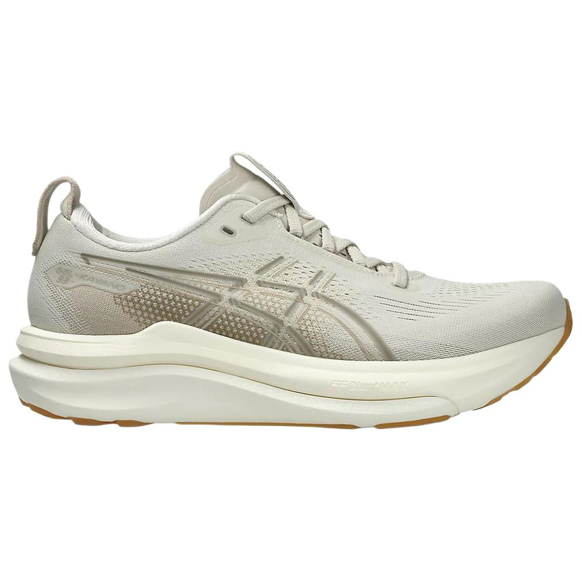 ASICS GEL-KAYANO 33 Beige Running Sneakers | Lightweight Low-Top Trainers for Men & Women