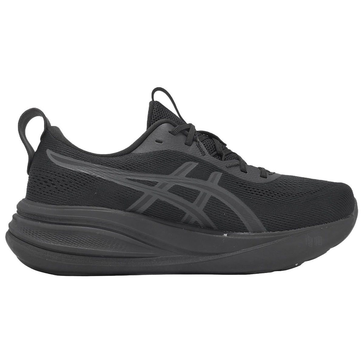 ASICS Sneakers Black Running Sneakers | Lightweight Low-Top Trainers for Men & Women