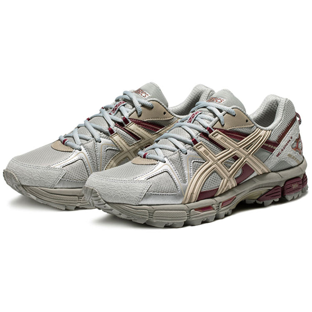 ASICS Gel-Kahana 8 Grey Running Sneakers | Lightweight Low-Top Trainers for Men & Women