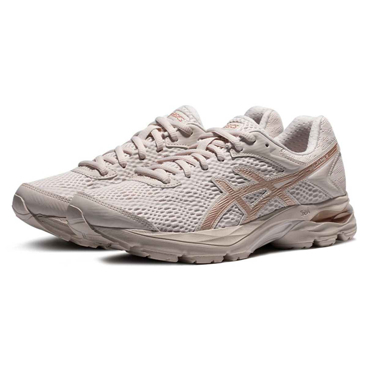 ASICS Gel-Flux 4 Beige Gold Running Sneakers | Lightweight Low-Top Trainers for Men & Women