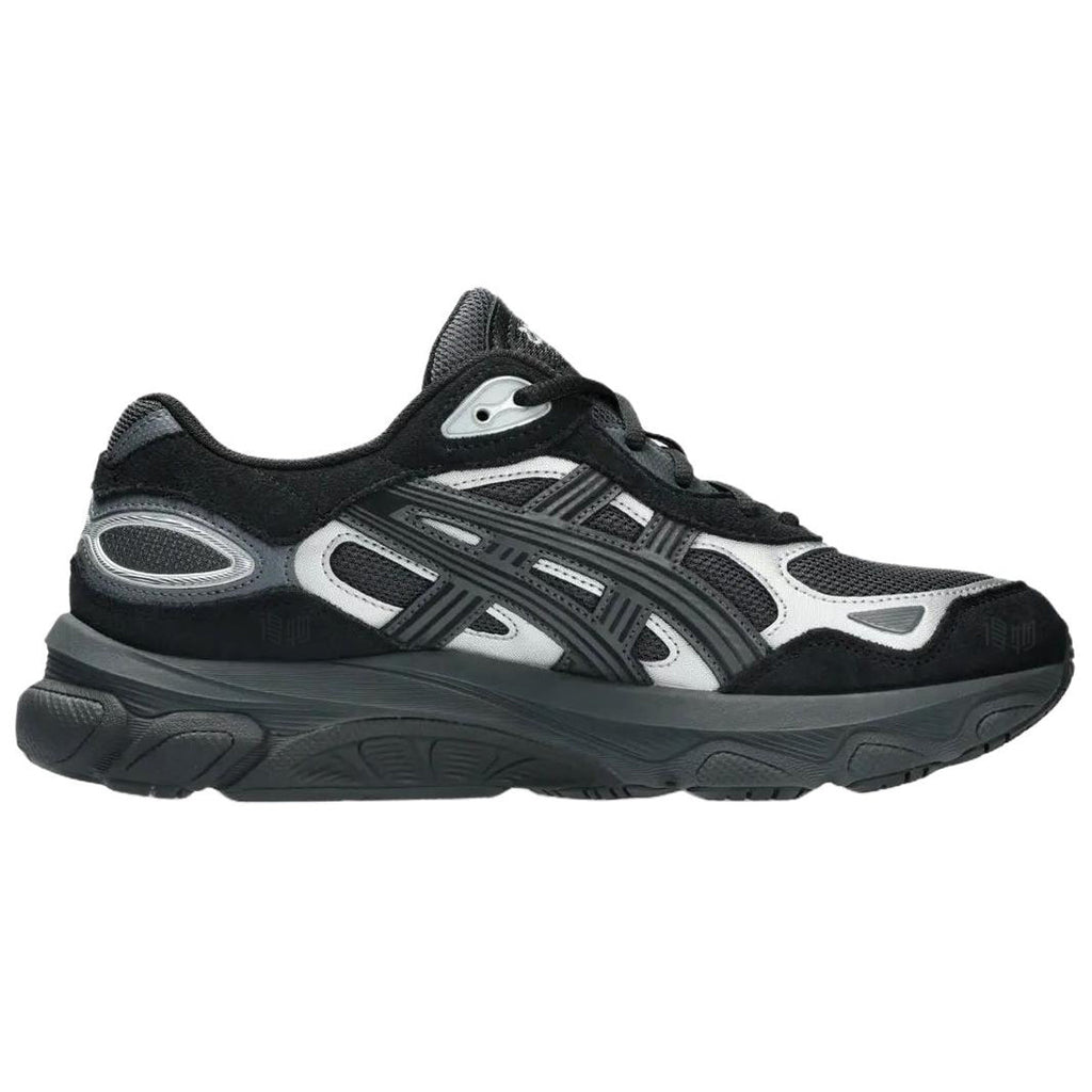ASICS GEL-NYC 2.0 Grey Black Running Sneakers | Lightweight Low-Top Trainers for Men & Women