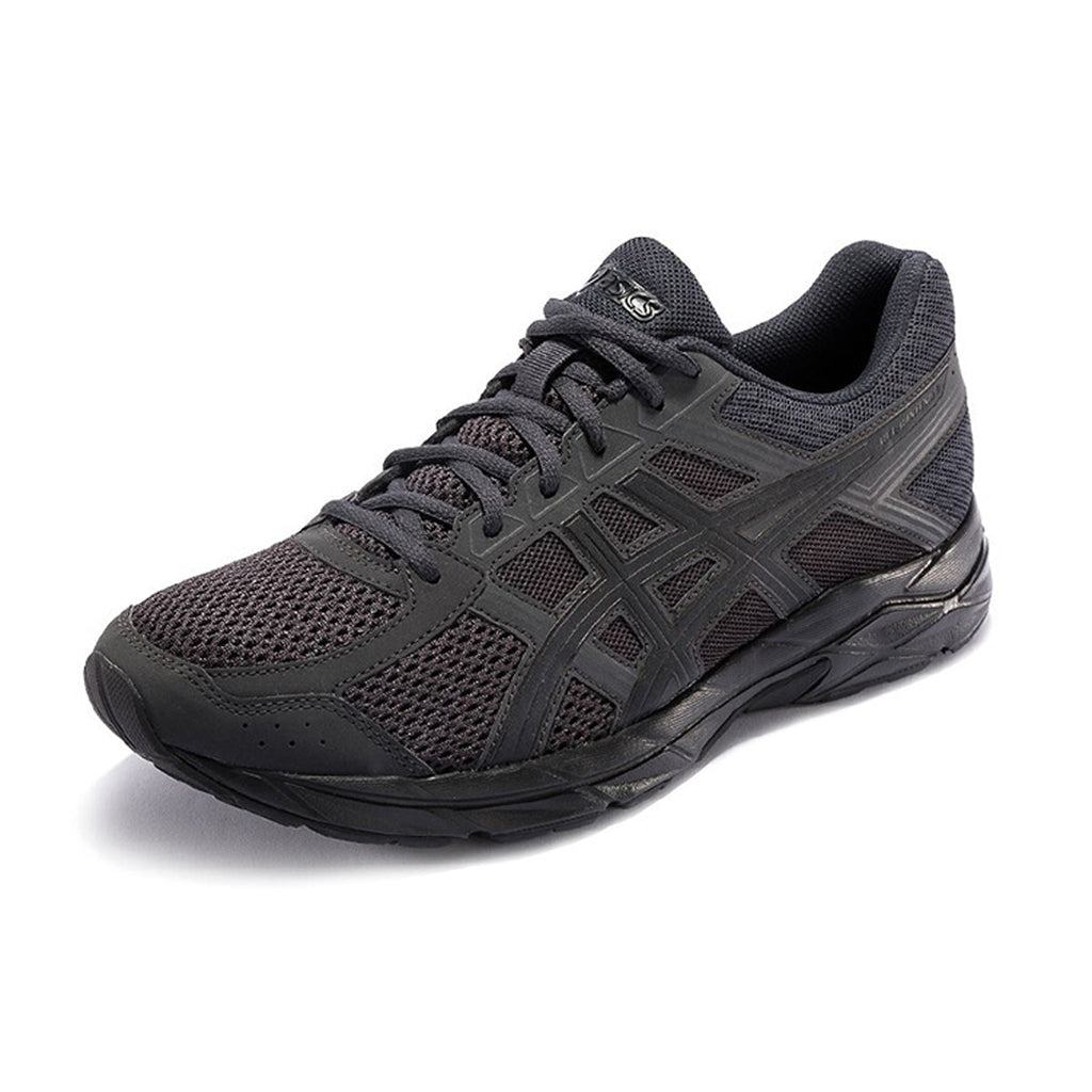 ASICS Gel-Contend 4 Black Running Sneakers | Lightweight Low-Top Trainers for Men & Women
