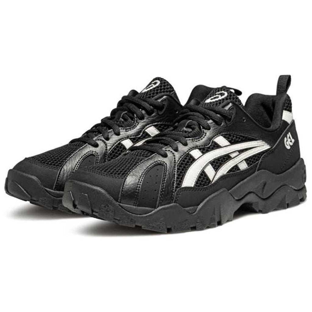 ASICS Sneakers Black Running Sneakers | Lightweight Low-Top Trainers for Men & Women