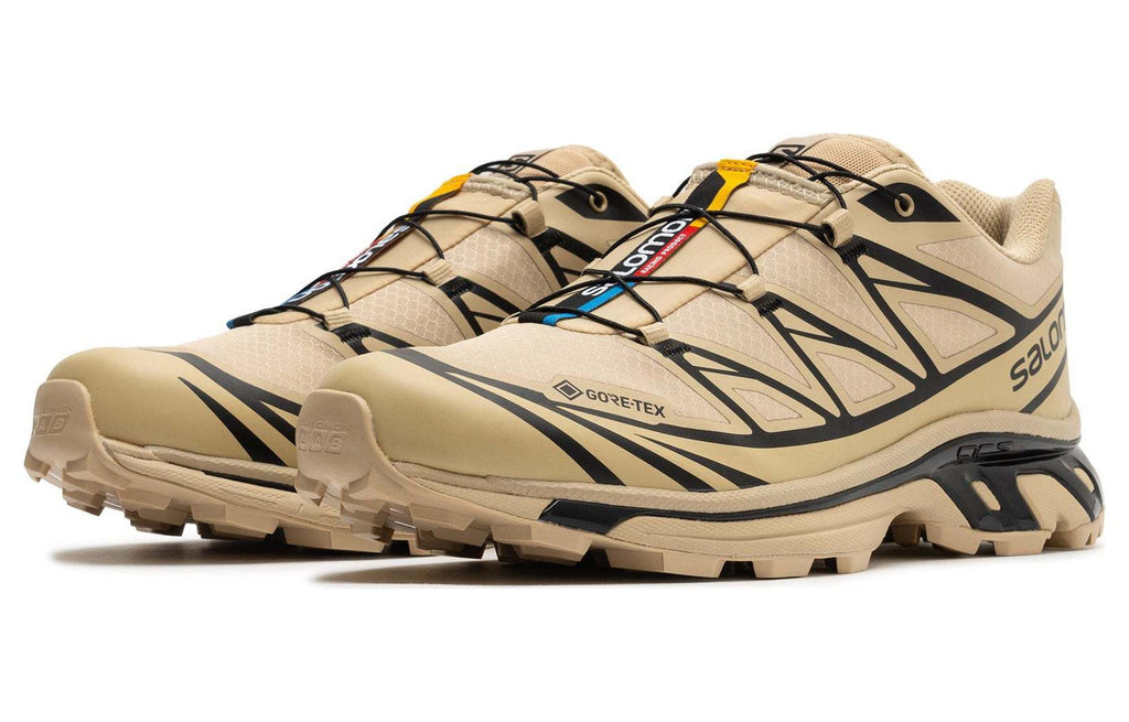 Salomon XT-6 GTX Unisex Waterproof Outdoor Shoes ¨C Khaki