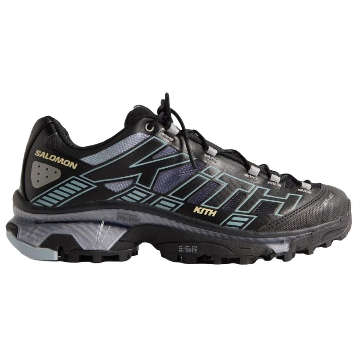 Salomon ¡Á KITH XT-4K Unisex Technical Sneakers ¨C Black