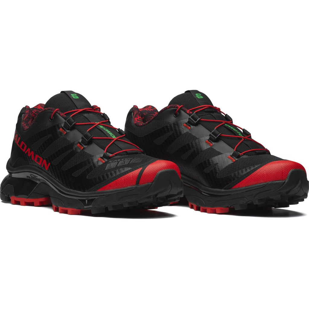 Salomon XT-4 OG Red Viper Unisex Lifestyle Shoes ¨C Black & Red