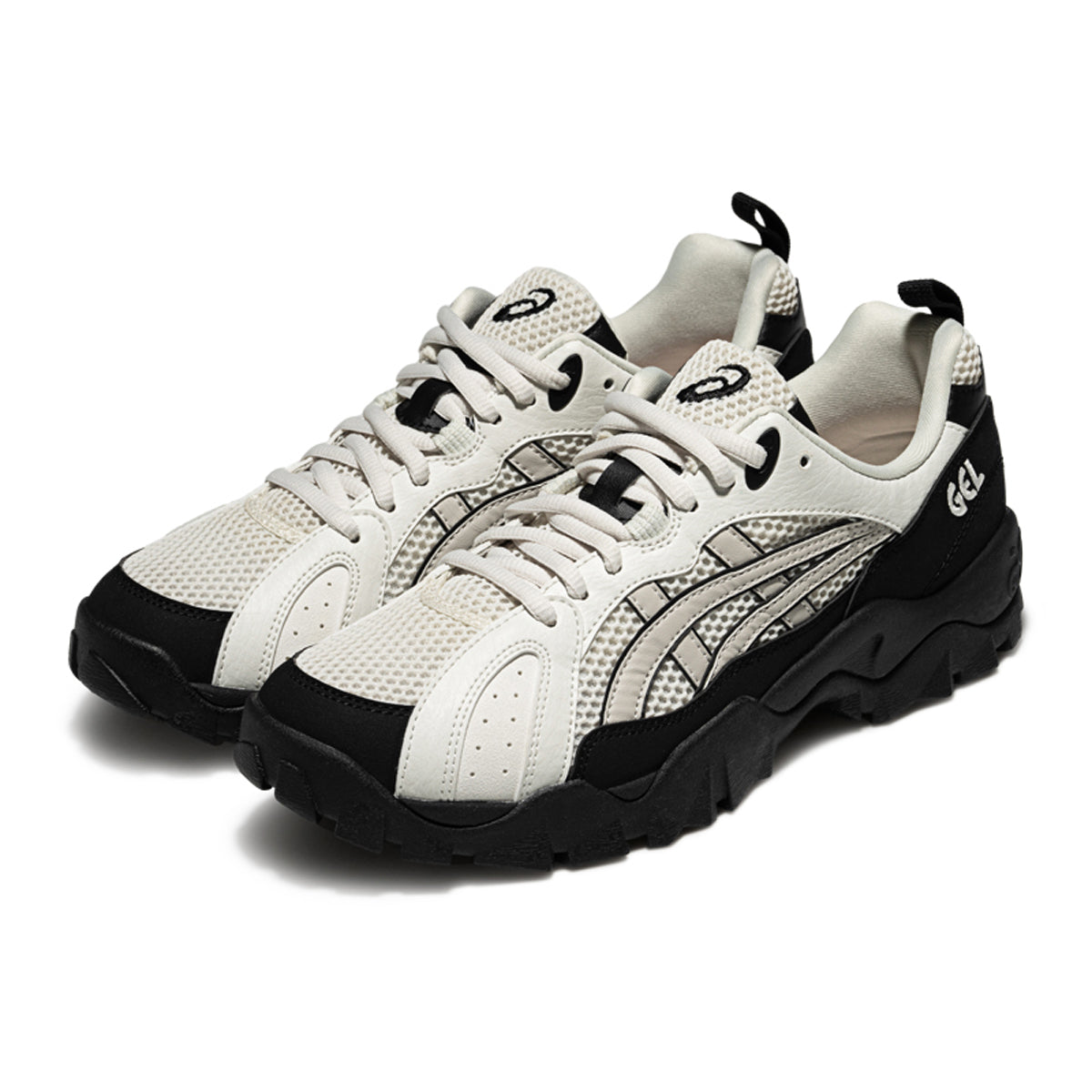 ASICS Sneakers Black Running Sneakers | Lightweight Low-Top Trainers for Men & Women