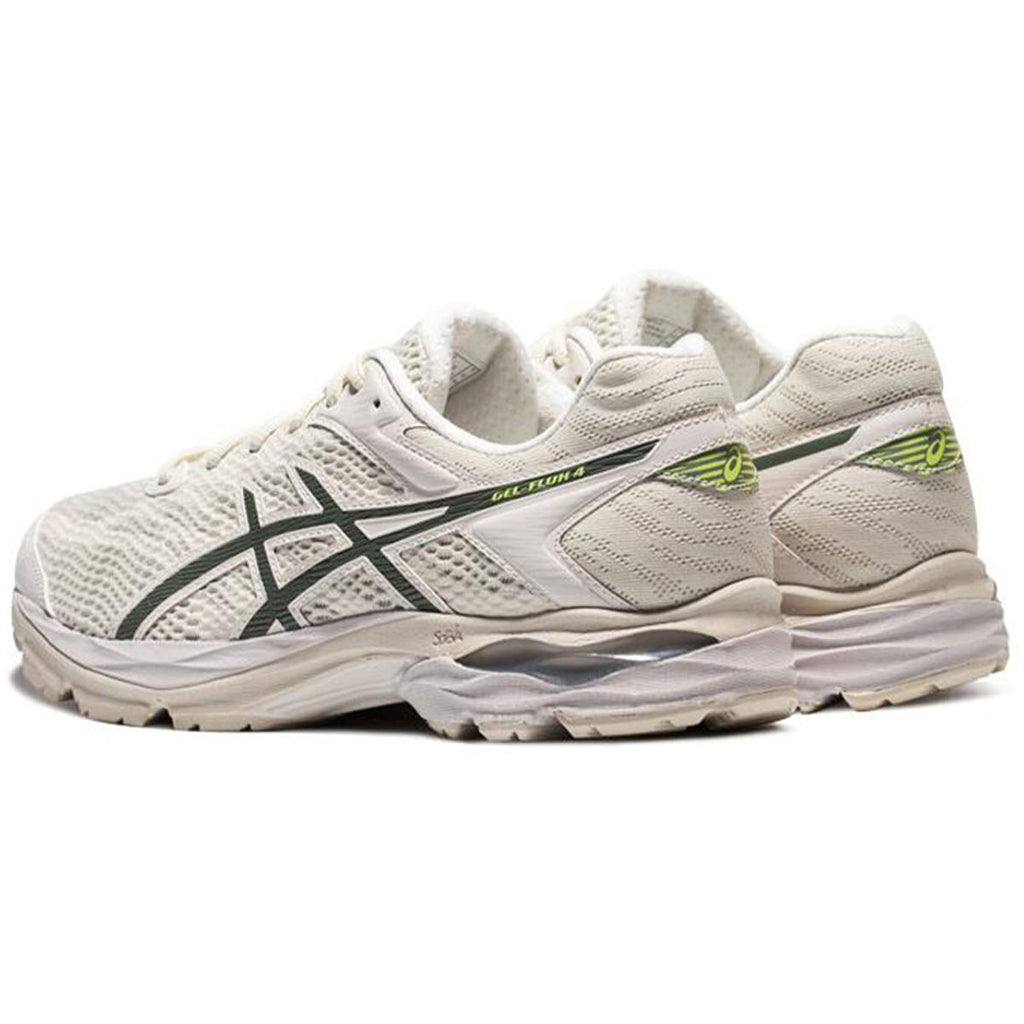 ASICS Gel-Flux 4 White Navy Running Sneakers | Lightweight Low-Top Trainers for Men & Women
