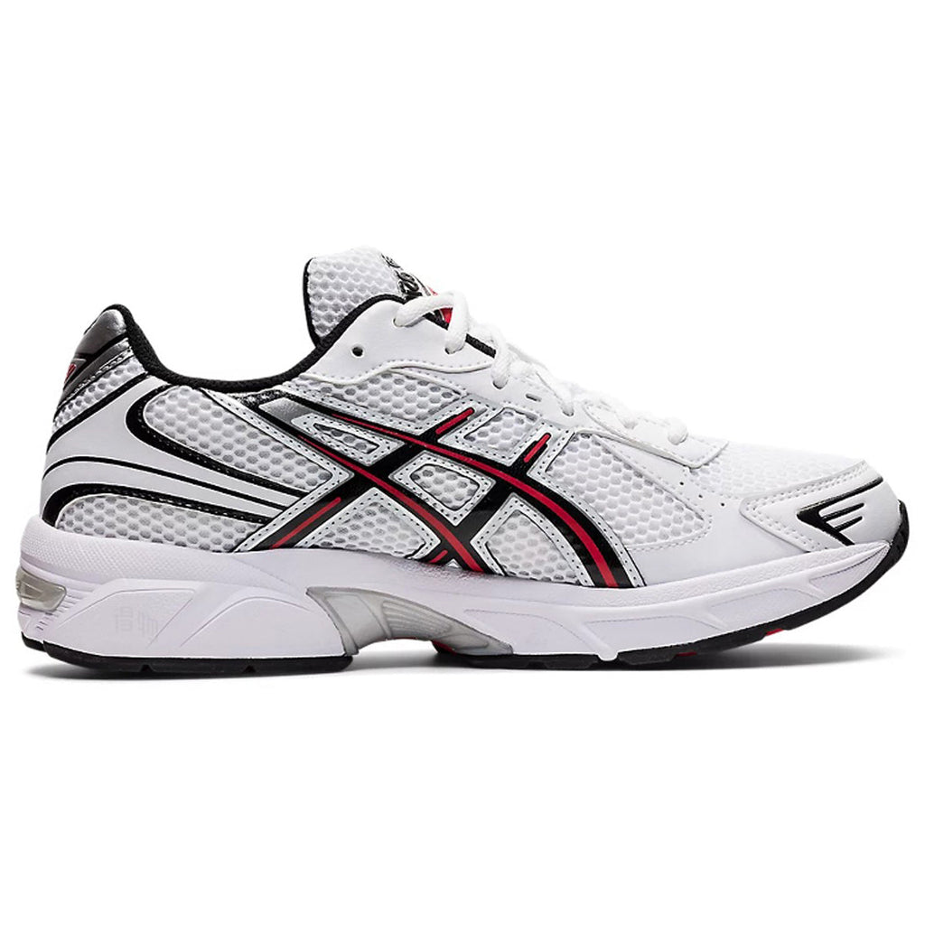 ASICS Gel-1130 Red White Running Sneakers | Lightweight Low-Top Trainers for Men & Women