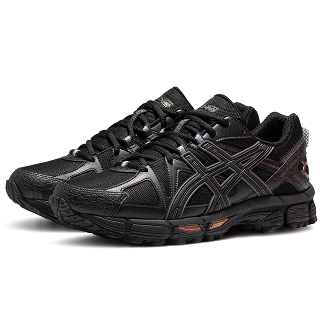 ASICS Gel-Kahana 8 Black Running Sneakers | Lightweight Low-Top Trainers for Men & Women