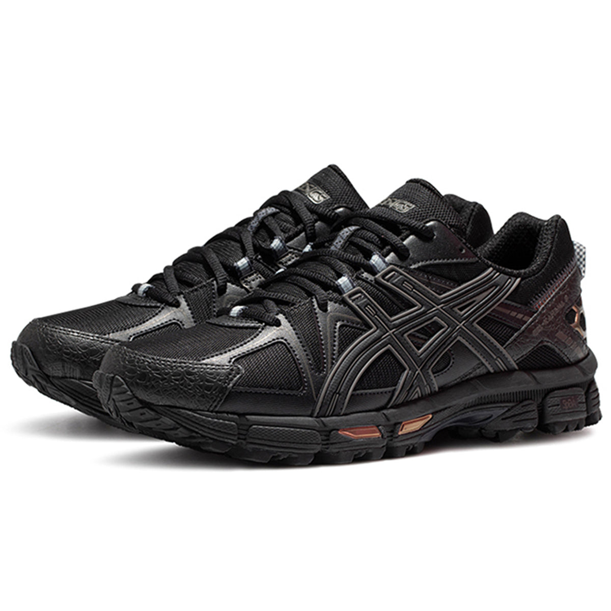 ASICS Gel-Kahana 8 Black Running Sneakers | Lightweight Low-Top Trainers for Men & Women
